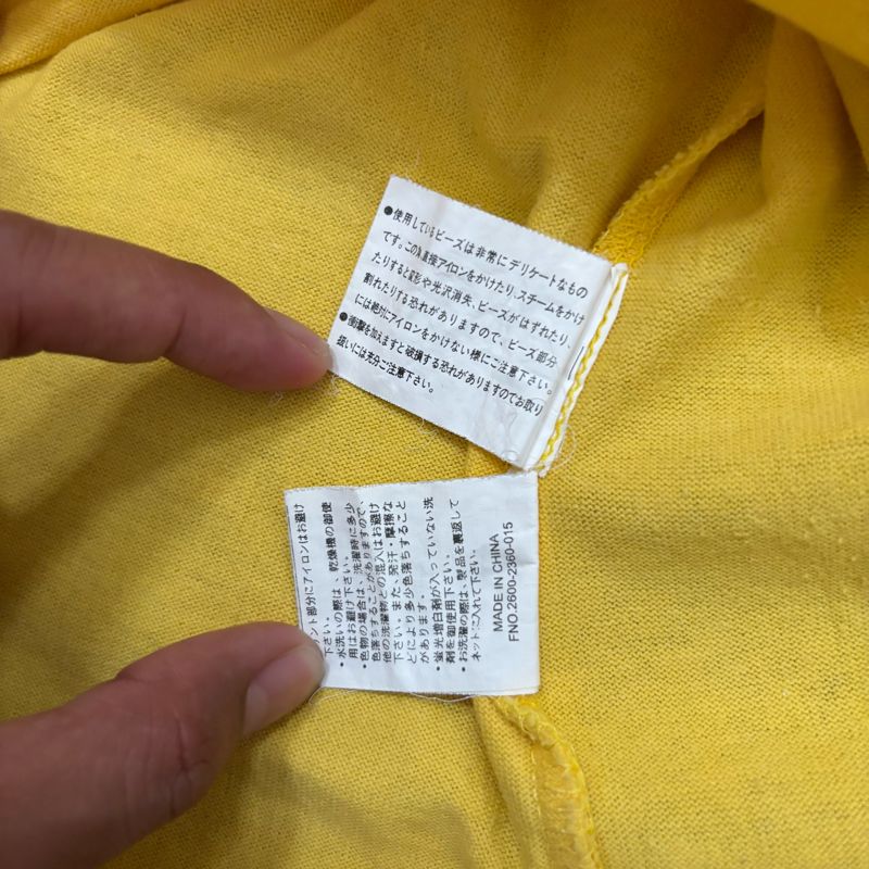 Y2K Vondutch Yellow Tee, foto 5