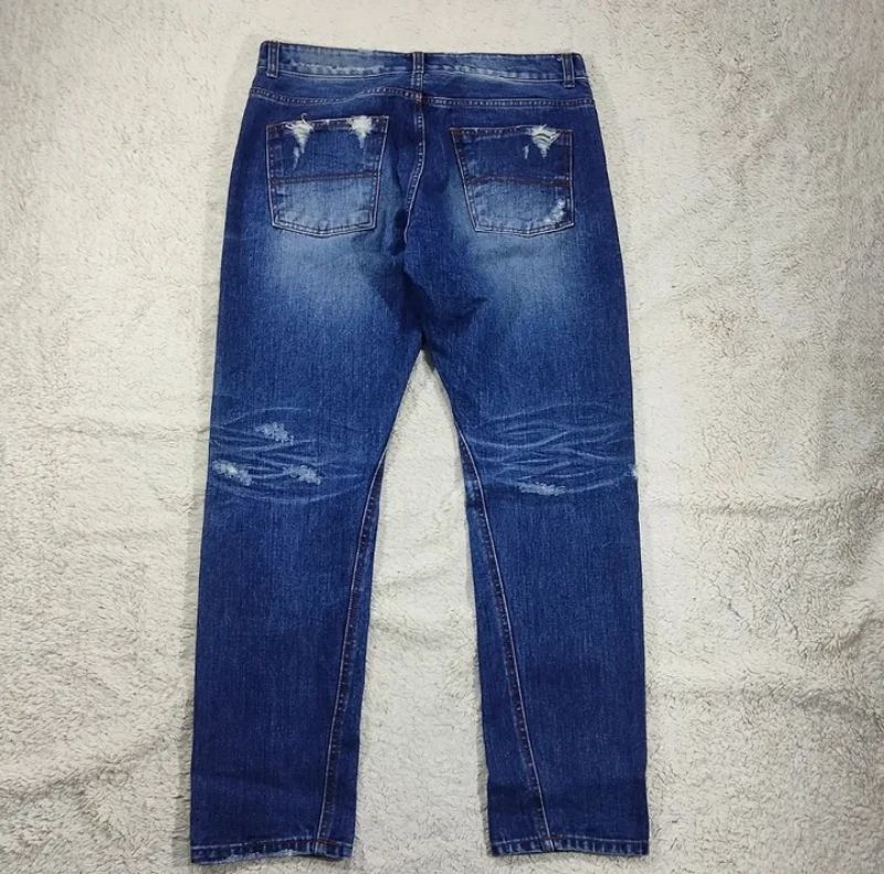 WHITE LINE LONG PANT DENIM, foto 4