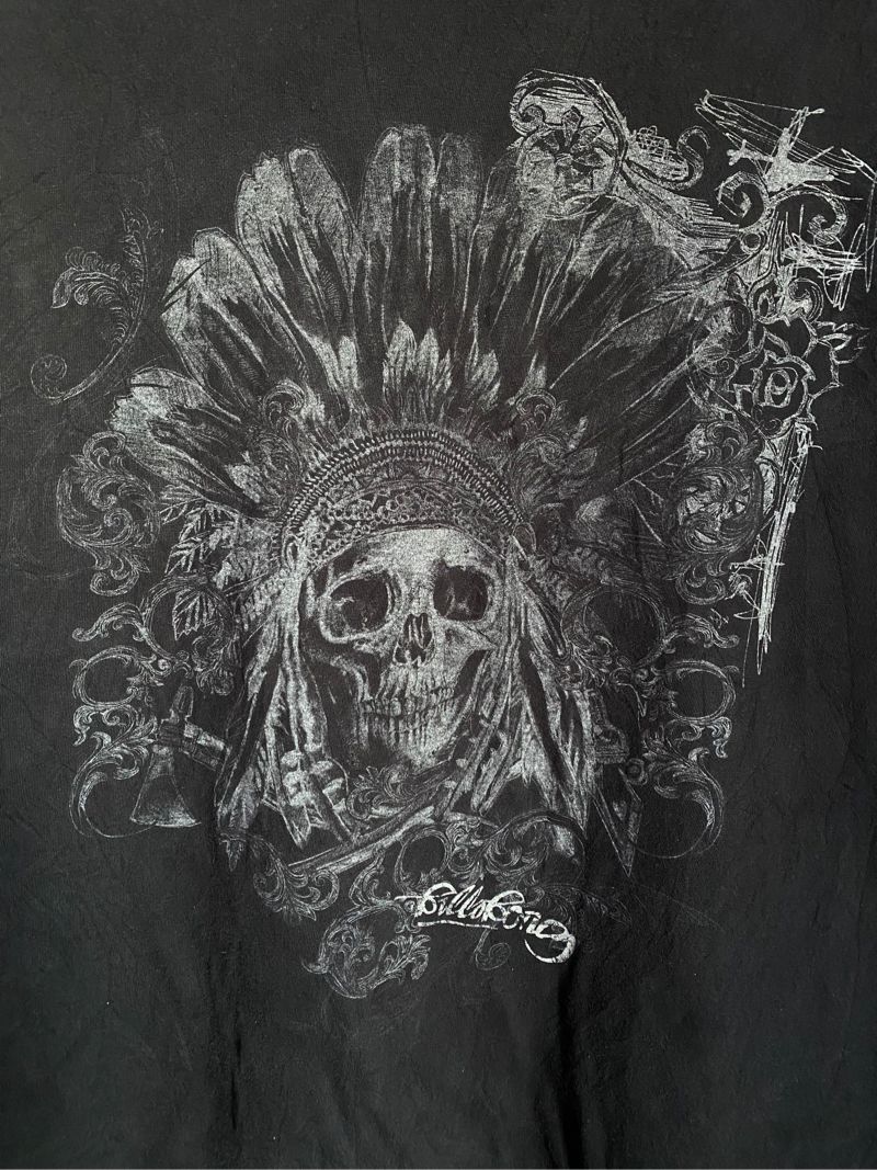 Y2k Billabong skull tee, foto 2