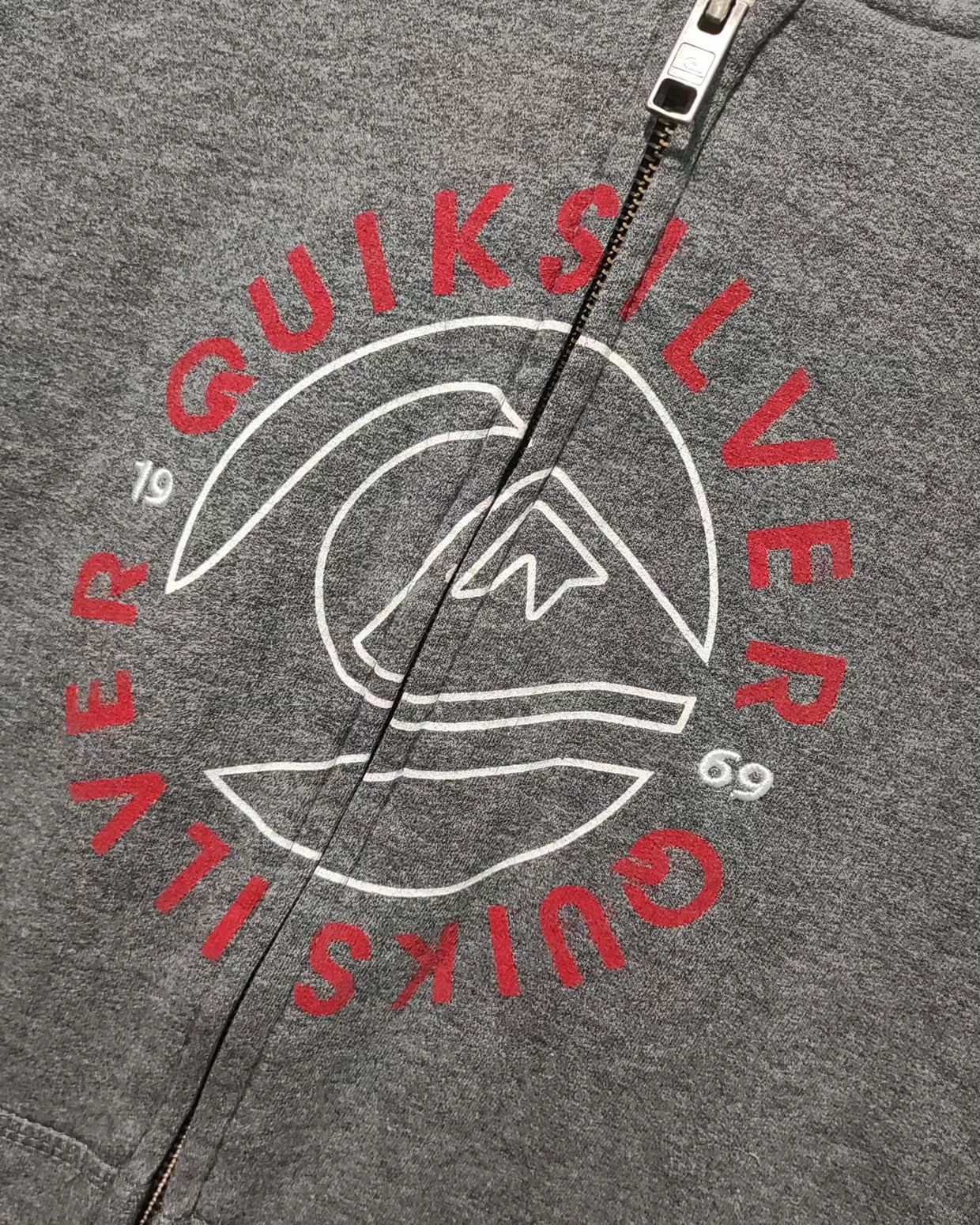 Quiksilver Minimalist Hoody Pria gray, foto 2