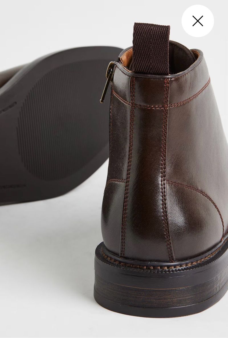 BNWOT H&M lace up boots, foto 6