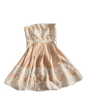 Cream Lace Dress