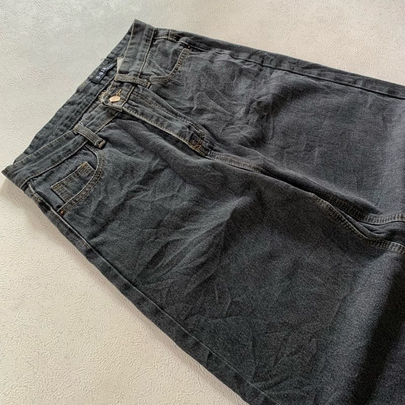 S-Bin dark grey loose jeans, foto 5