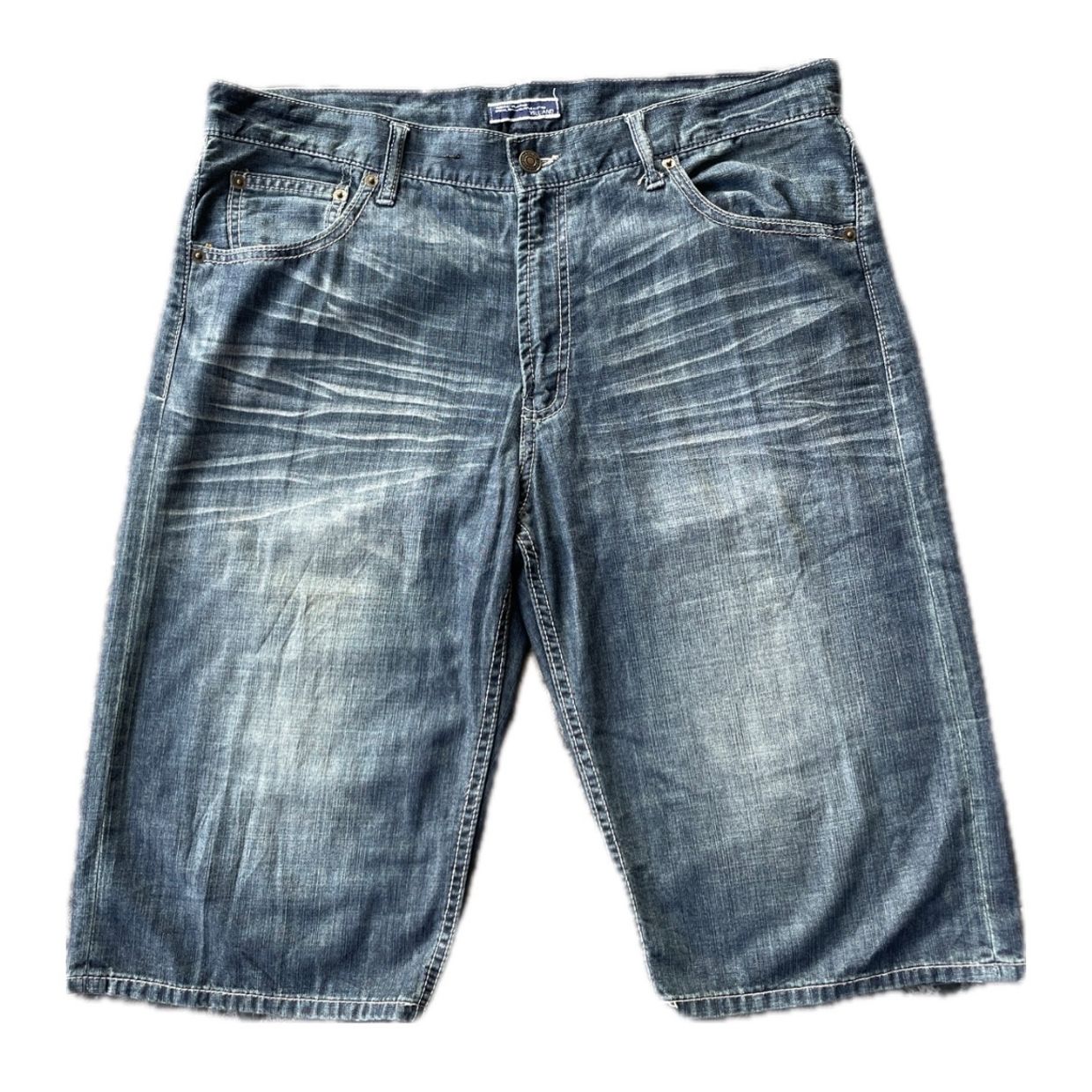 Vintage Grunge Short Pria navy