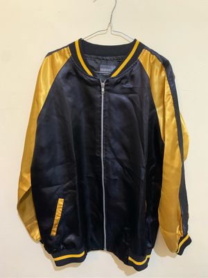 Jaket hitam gold roughneck