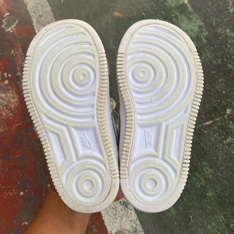 Nike air force 1 low toddler triple white, foto 5