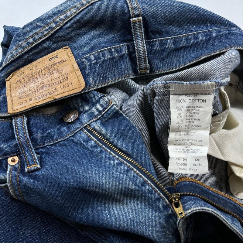 levis 520 fade washed, foto 7