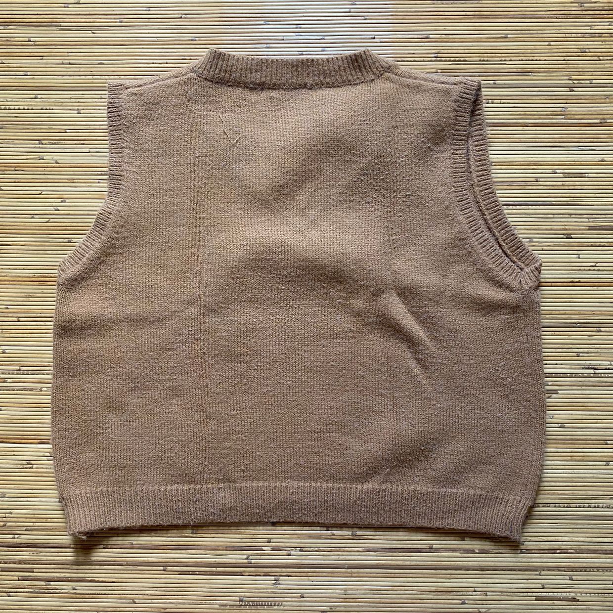 Minimalist Vest Wanita tan, foto 3