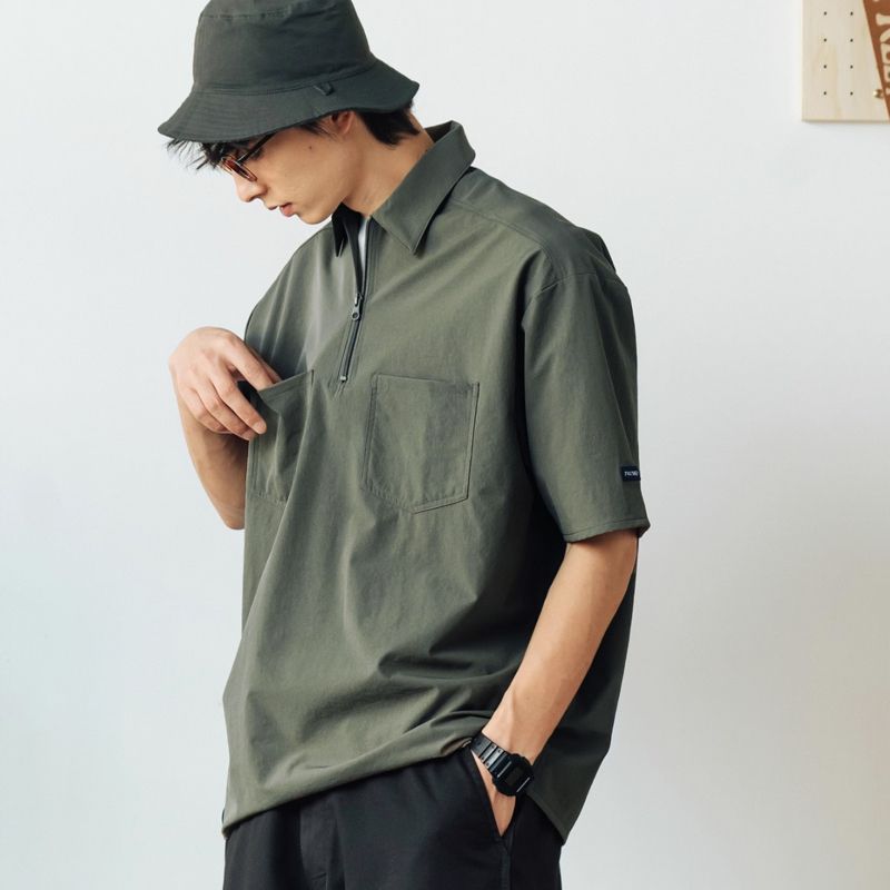 714Street Oversize Halfzip shirt, foto 9