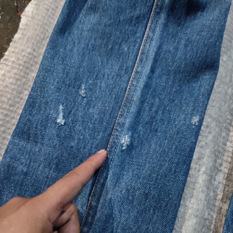Levi's 501 Blue Wash Jeans, foto 8