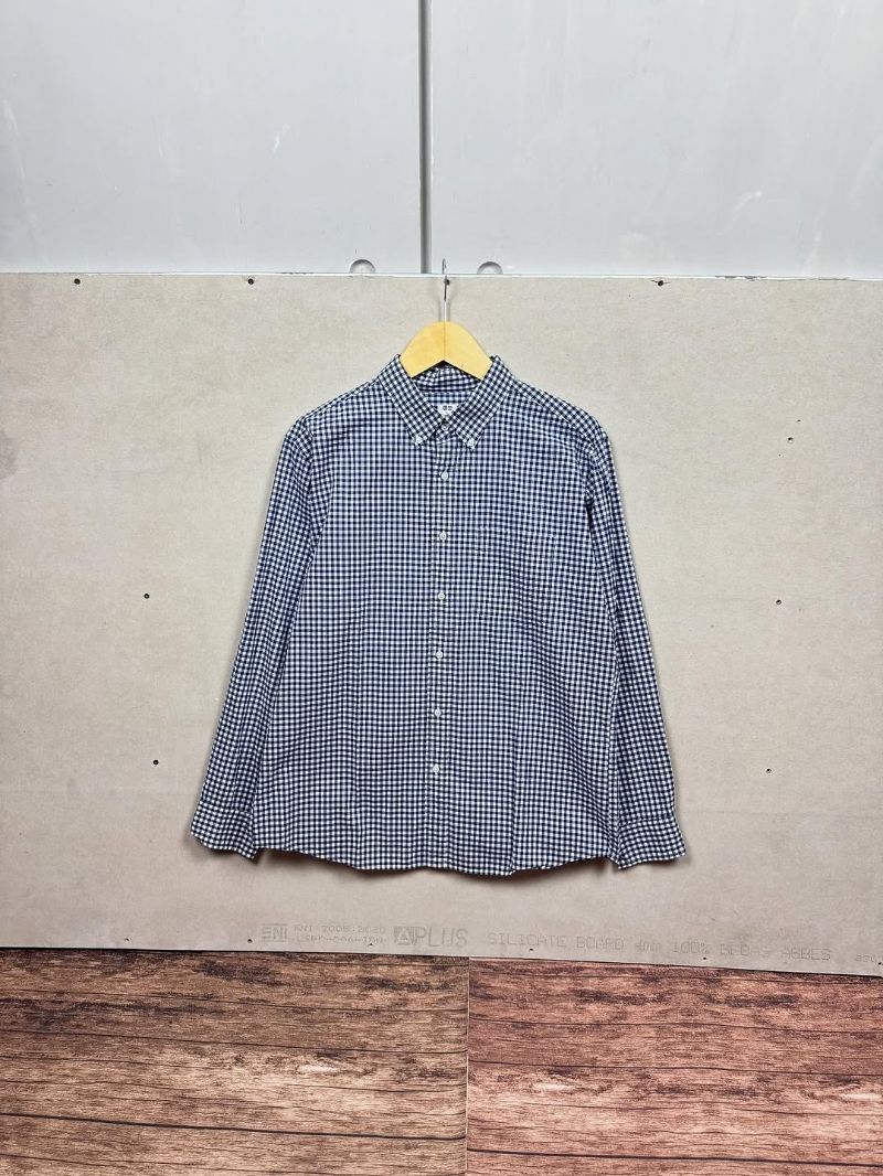 uniqlo gingham shirts #JLSH287, foto 2