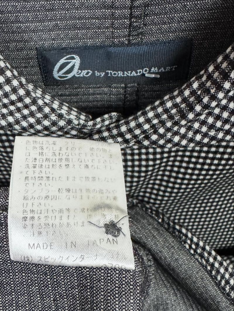 zero by tornado mart checked shawl collar shirts #JLSH126, foto 3