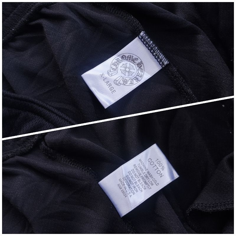 Chrome Hearts Spell Out Cross Snap Button Training Pants, foto 8