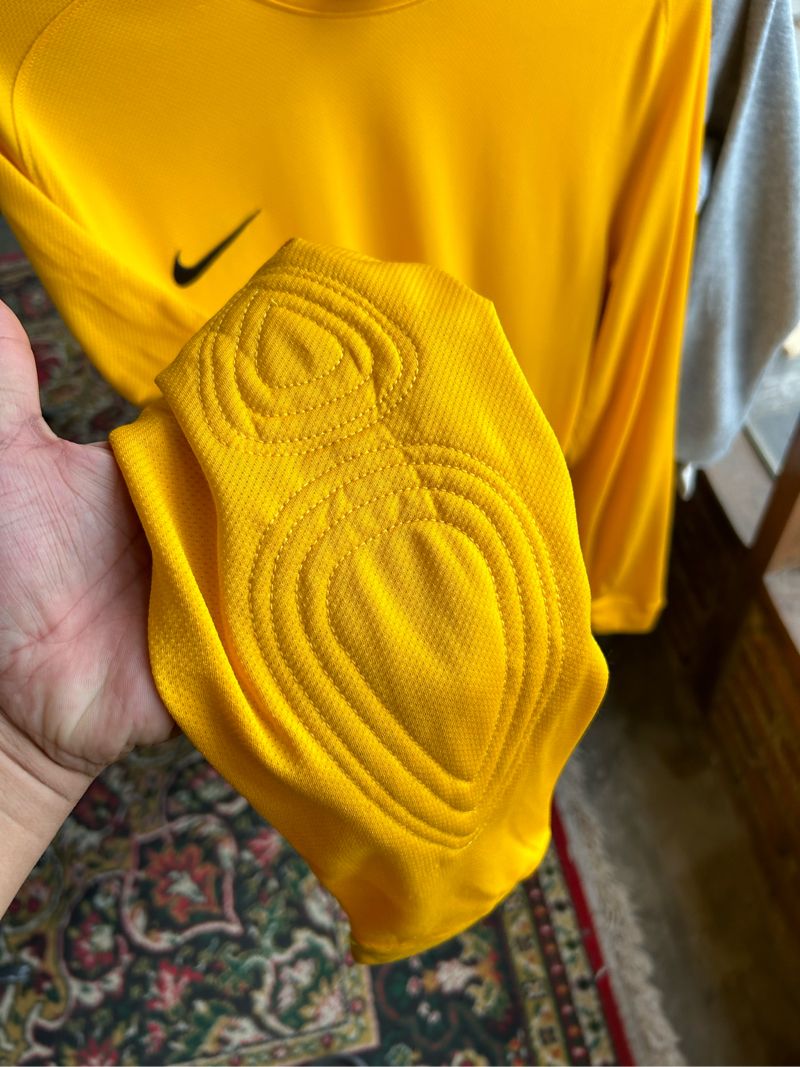 Long Sleeve Nike Jersey Yellow Second Original, foto 6