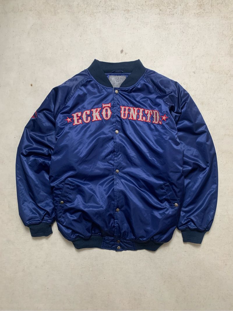 Vintage Y2K Ecko Unltd Satin Varsity Jacket, foto 2