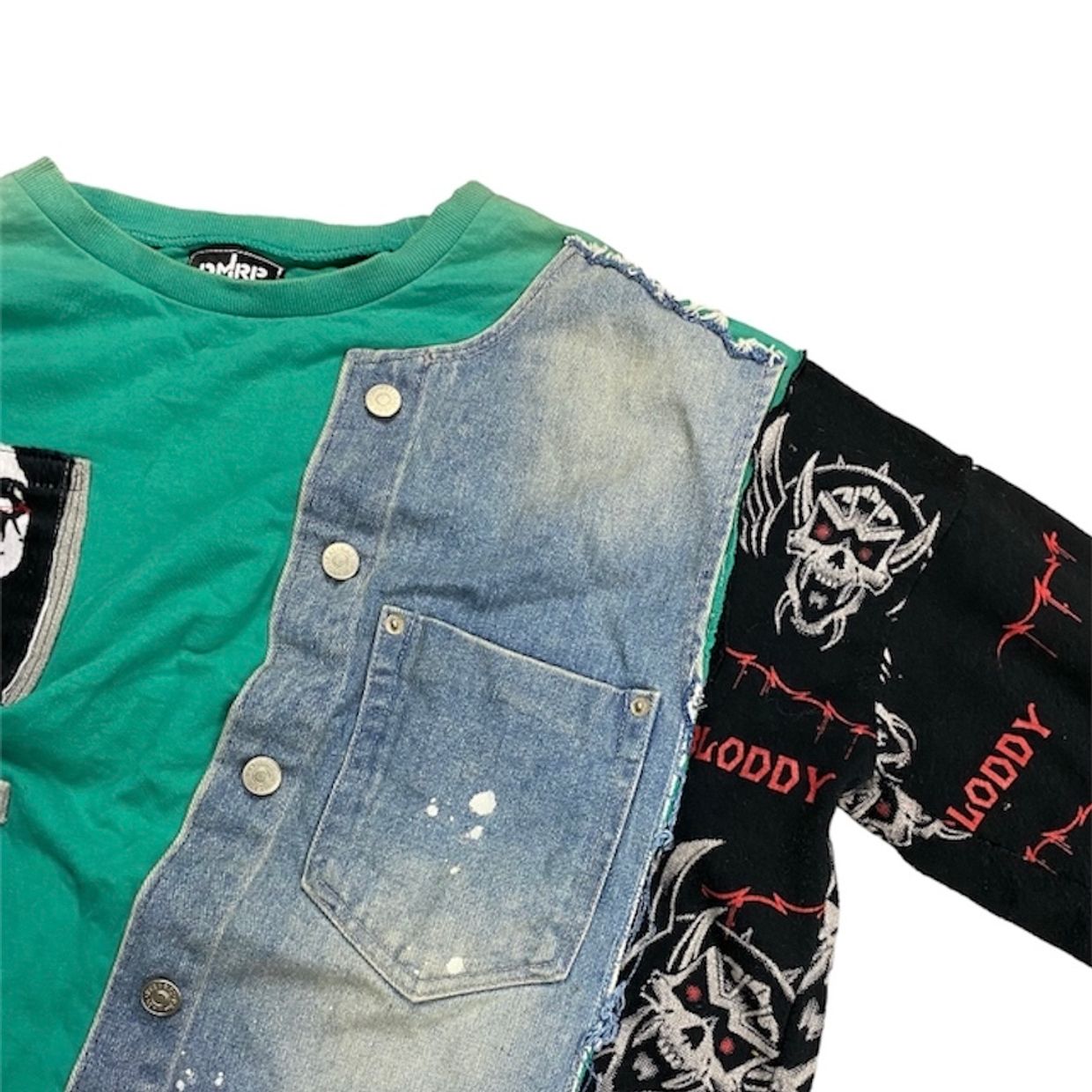 Streetwear Reworked Sweater Pria multicolor, foto 4