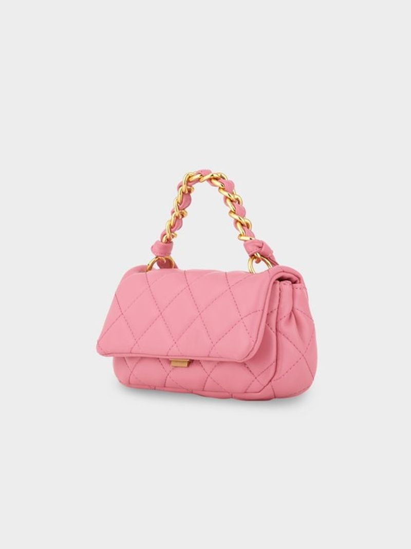 Pomelo Front Flap Crossbody Bag - Pink, foto 5