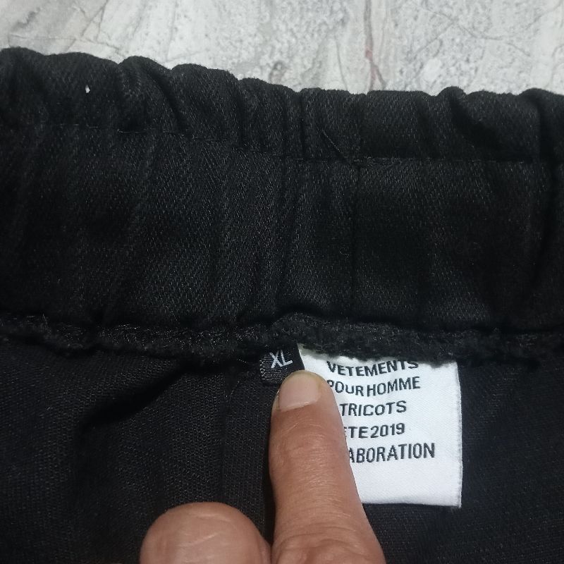 Vetements Black Anarchy Sweatpants, foto 5