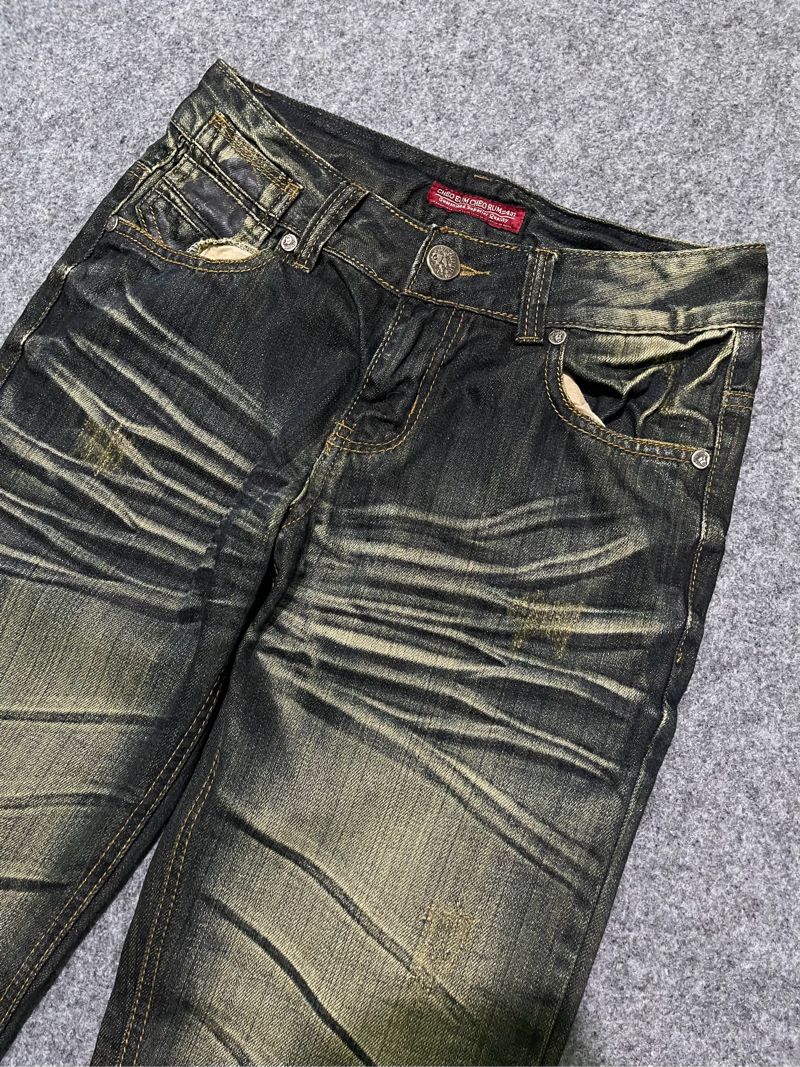 Celana jeans Cheo Eum Cheo Rum fading secondu, foto 2