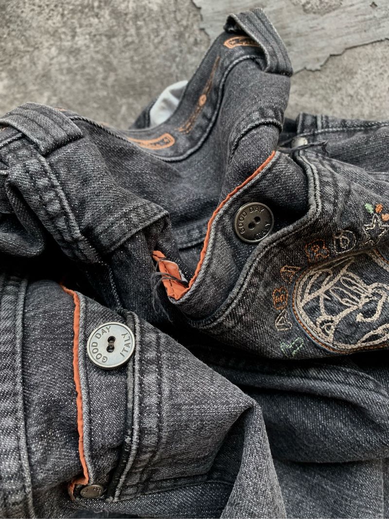 G00D D4Y ITALY CHARCOAL DENIM, foto 3