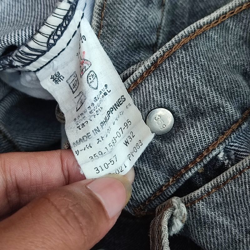 Levi's Orange Tag Jeans Grey Wash, foto 7