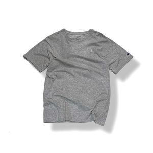 Champion USA Gray Small Logo Tee