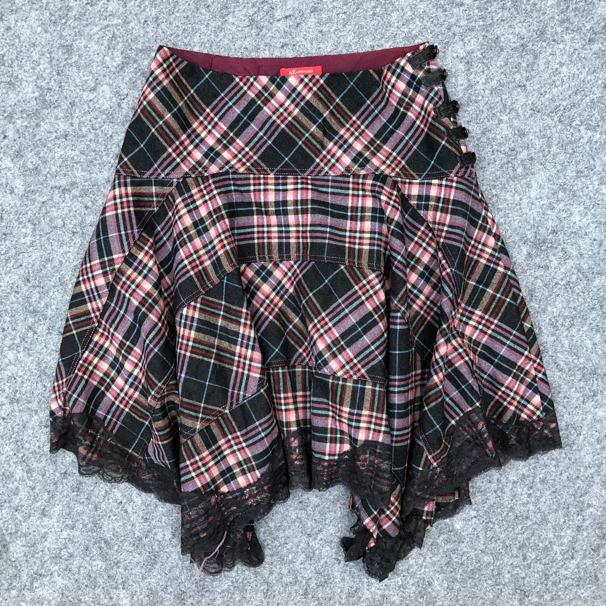 Anne klein tartan midi skirts Lingkar