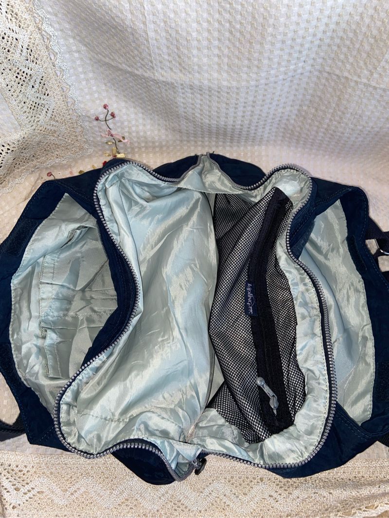 Kipling Navy weekender bag, foto 8