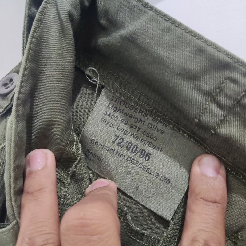 Vintage British Royal Fatigue Pants, foto 2