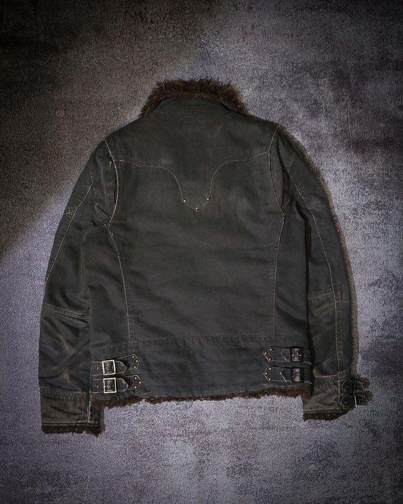 In The Attic Faux Fur Jacket, foto 5