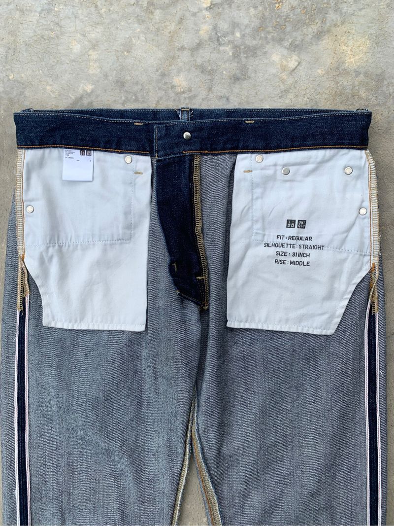 Uniqlo Selvedge Jeans, foto 6