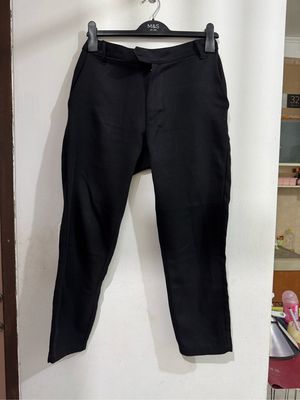 Celana Bahan Pria Hitam / Size 30
