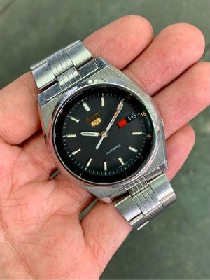 SEIKO 5 MILITARY BLACK DIAL ORIGINAL