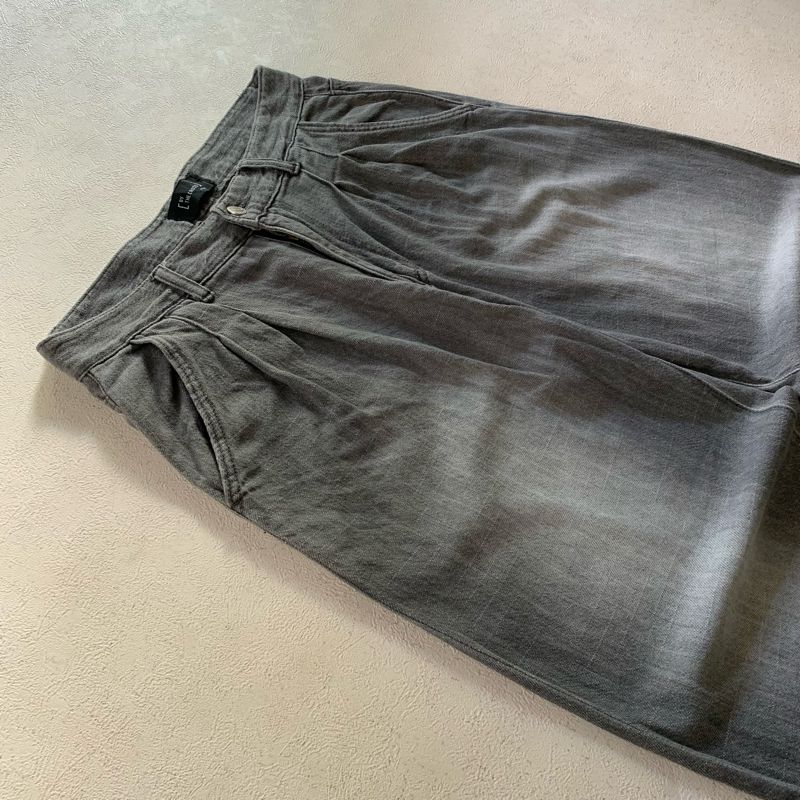 Bythe cross grey washed loose jeans, foto 4
