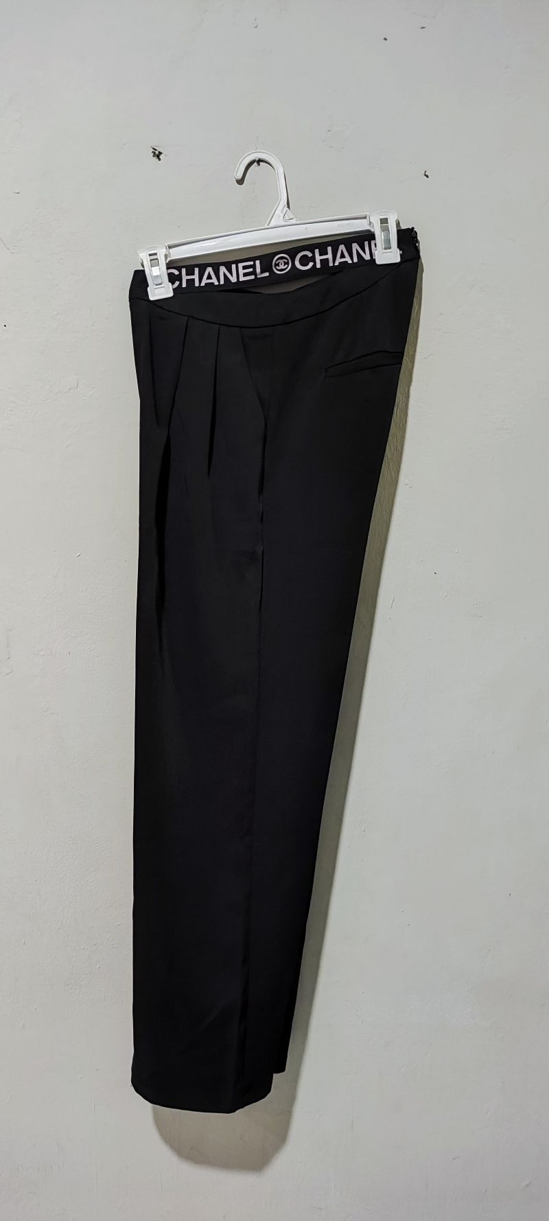 Chanel High waisted wide leg pants, foto 3