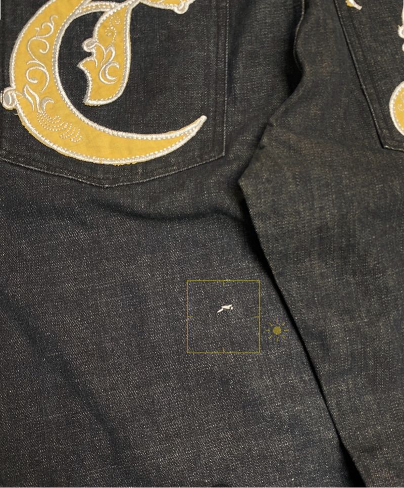 Crown holder glod embroidery, foto 5