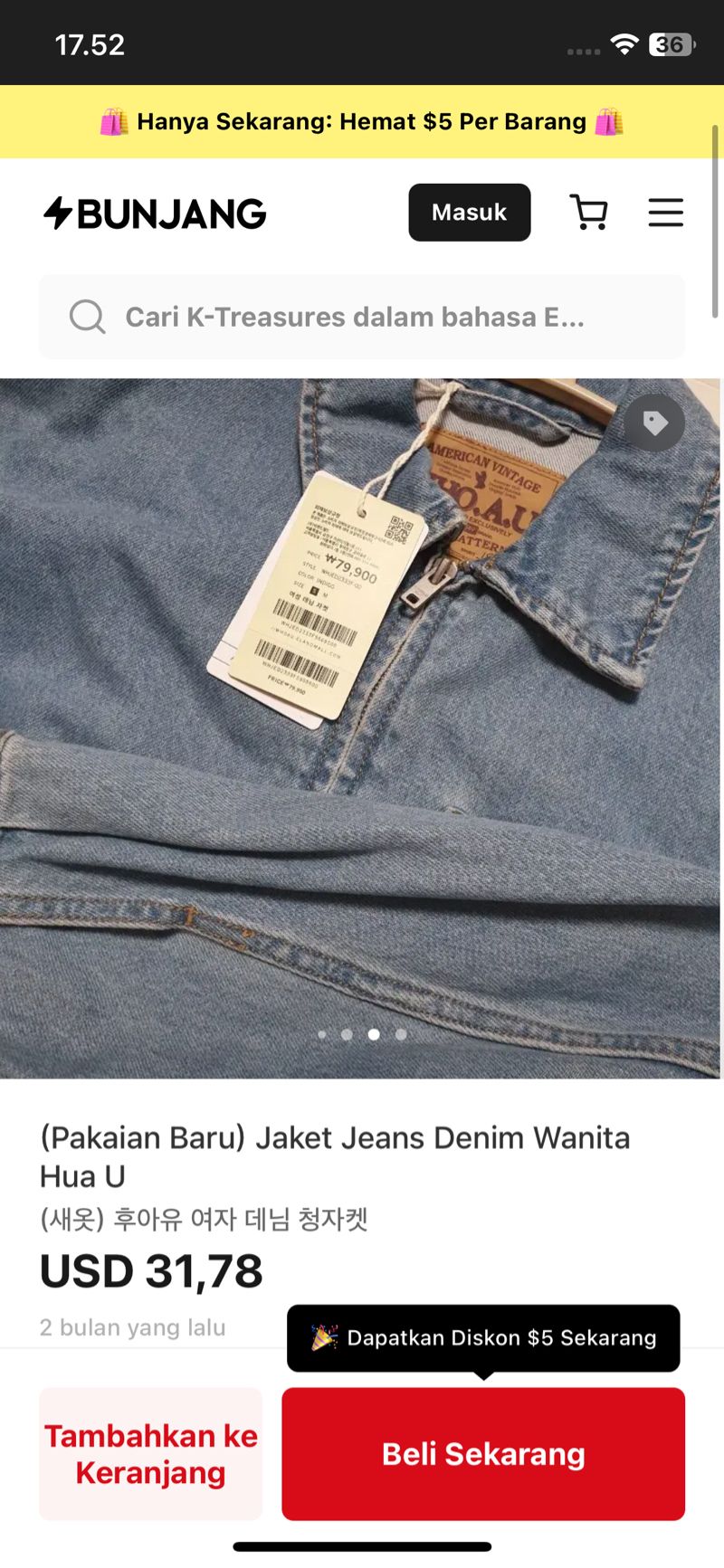 WHO JACKET CROP WOMEN ORIGINAL, foto 10