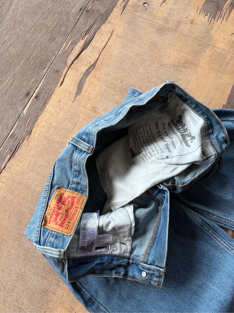 Longpants Jeans Levis 550 Reguler Fit Second Original, foto 4