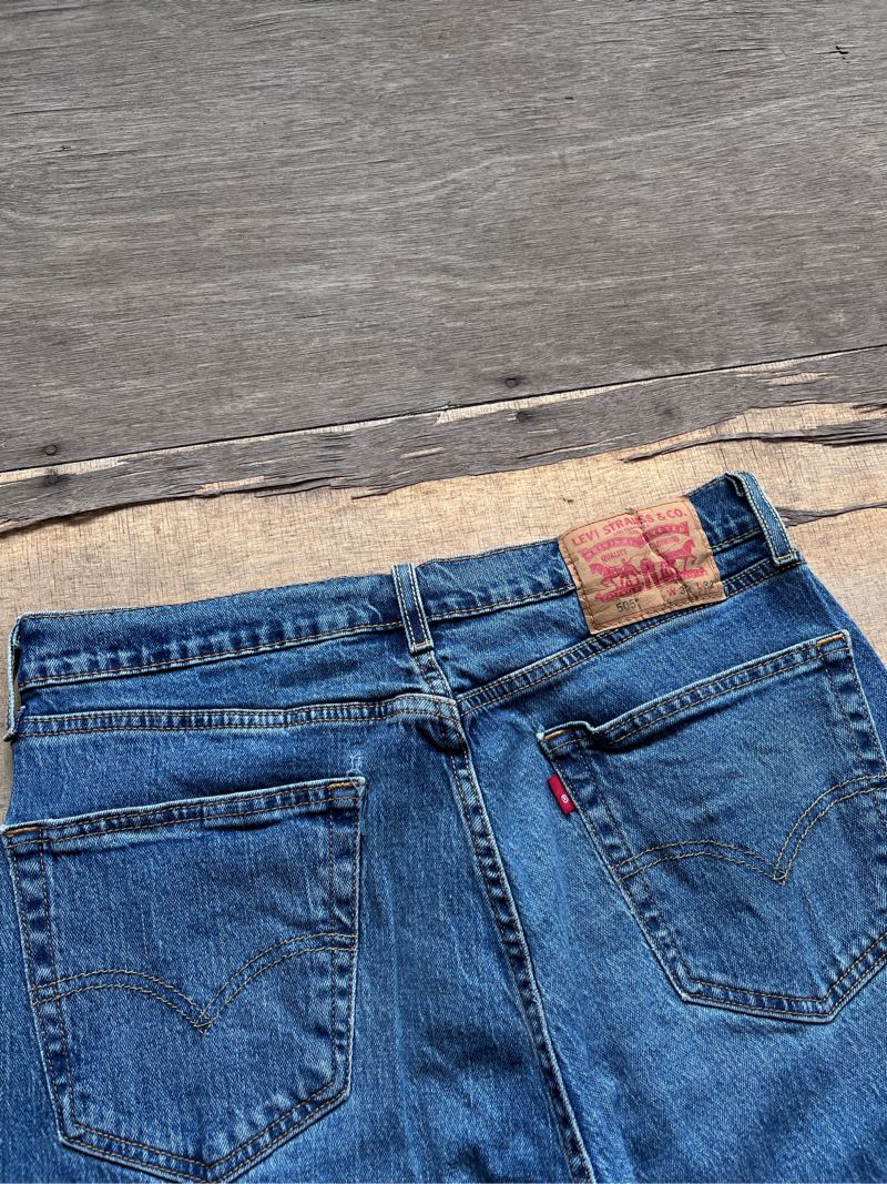 Longpants Jeans Levis 505 Reguler Fit Second Original, foto 6