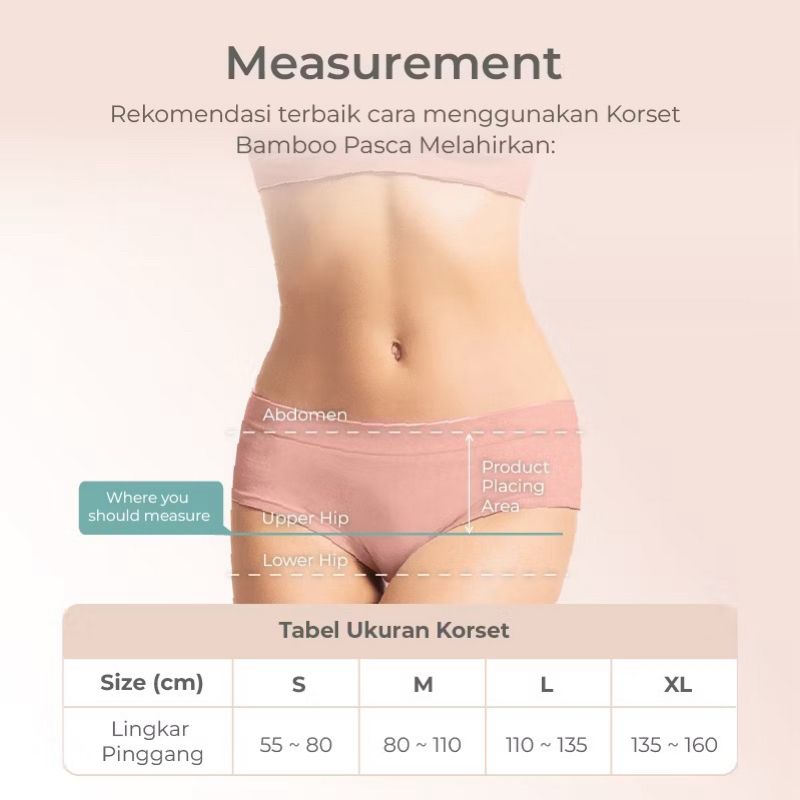 MOOIMOM BAMBOO KORSET SIZE S, foto 3
