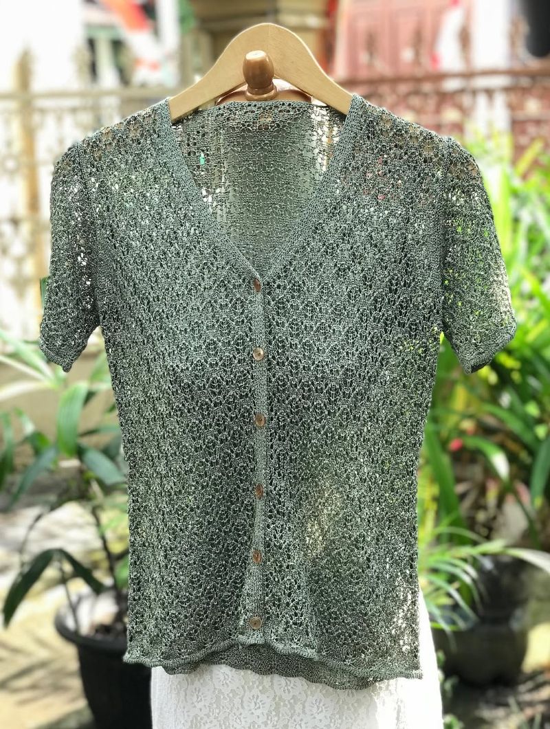Cardigan Emerald Green, foto 2