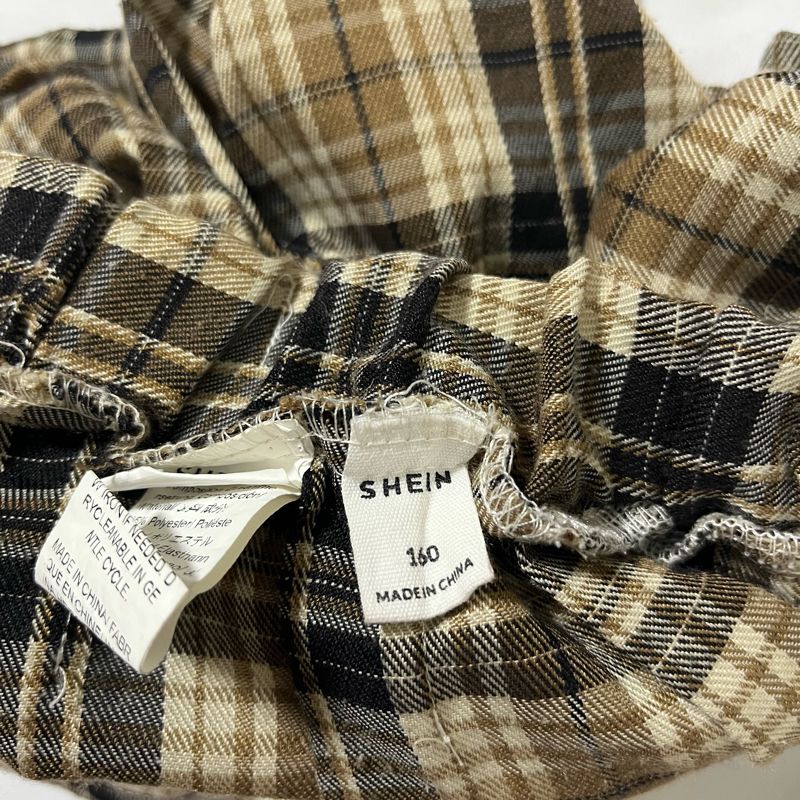 shein plaid skirt, foto 5
