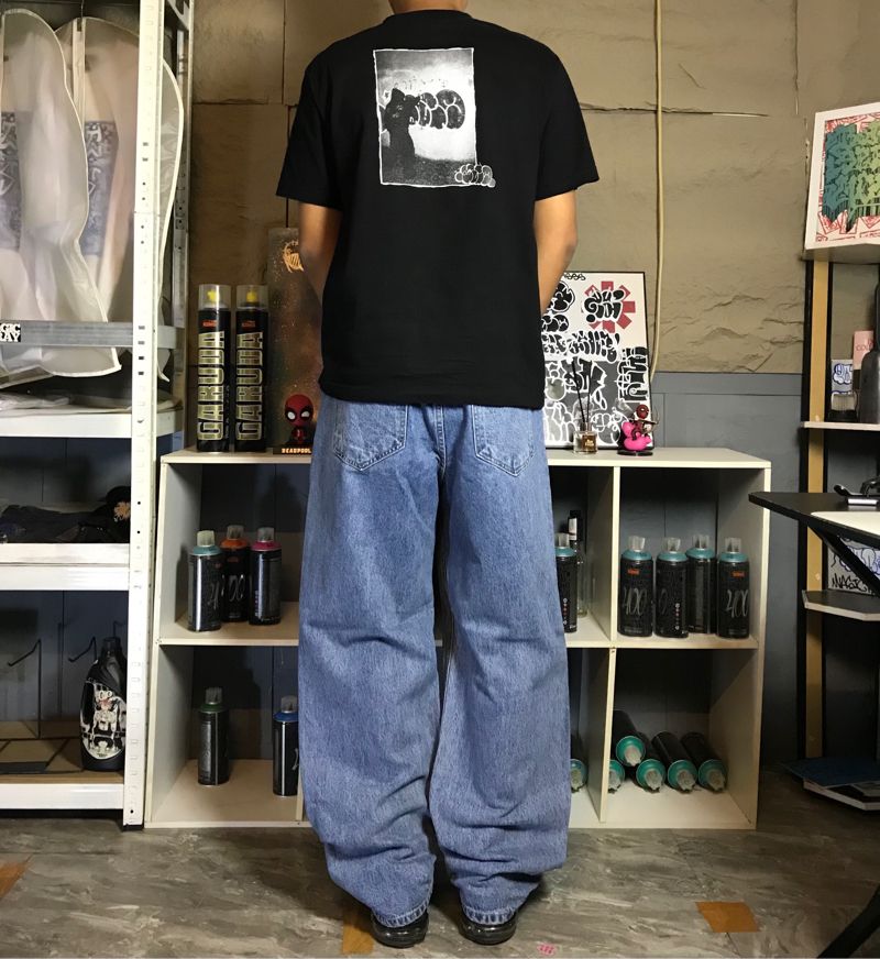 BLUE JEANS BAGGY - NINE HERE, foto 3