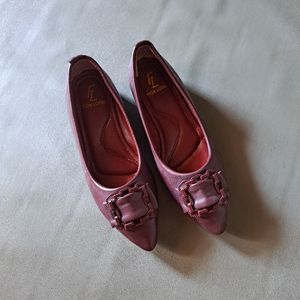 Flatshoes pantofel maroon size 37 brand fior lotus new