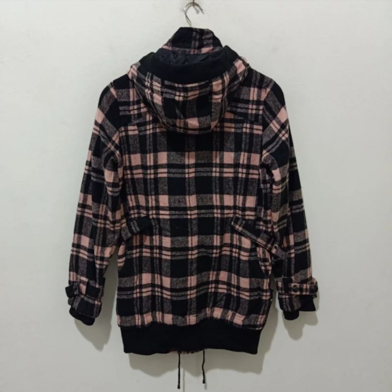 Crazy Angel Tartan Plaid Bondage Jacket, foto 2