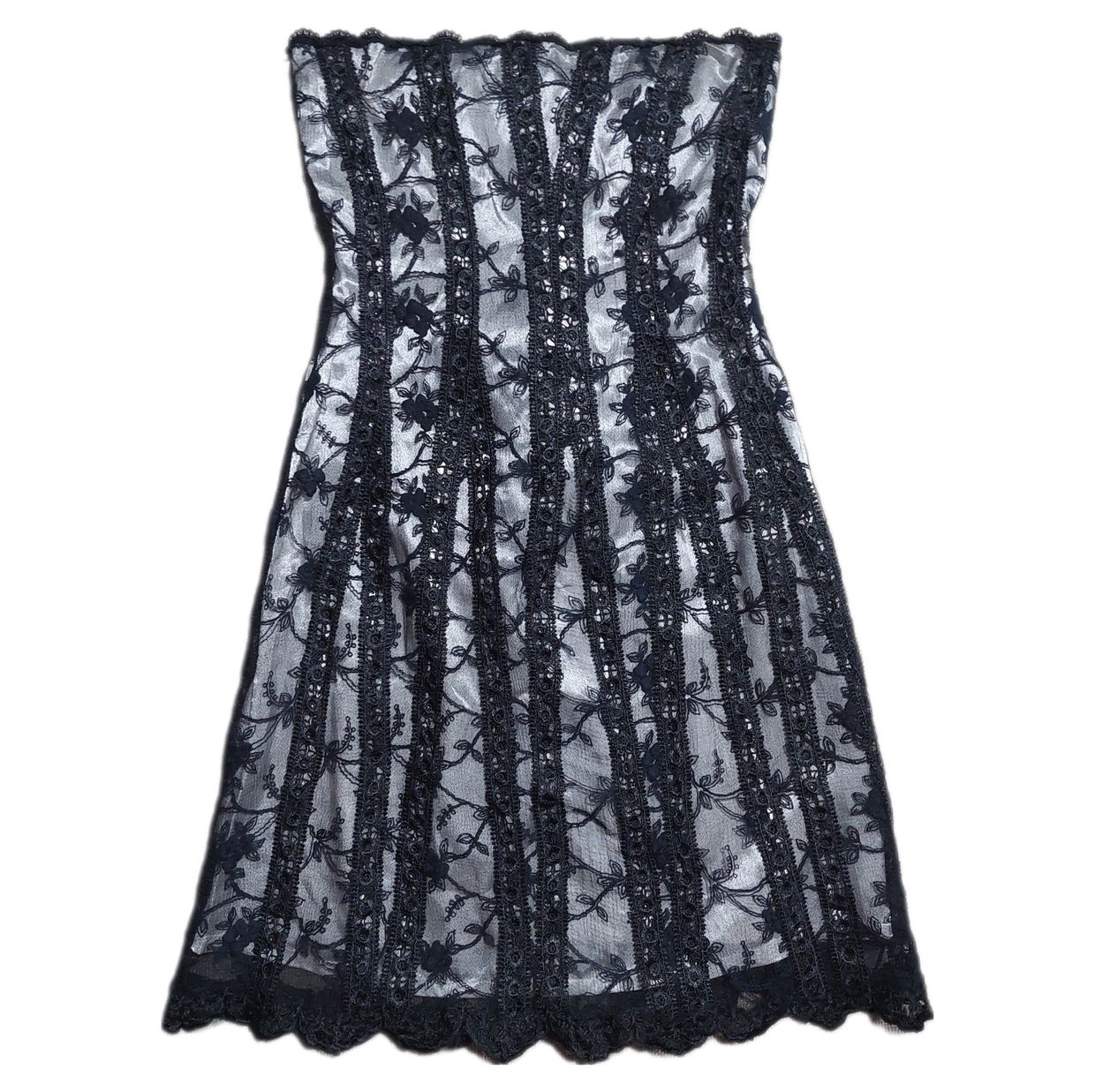 Y2K Coquette Evening dress Wanita black gray