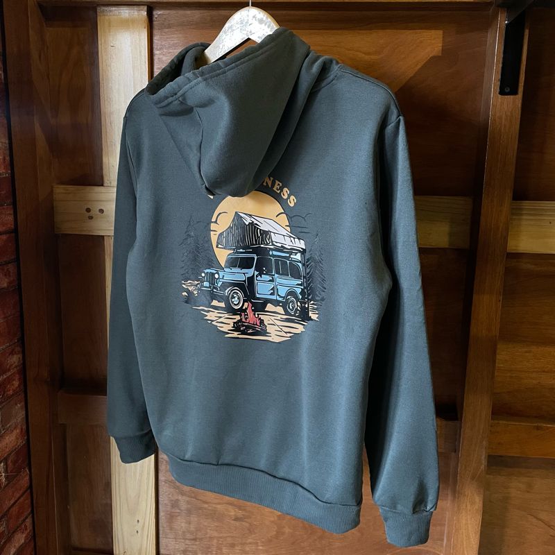 Wilderness Logo print Hoodie, foto 3