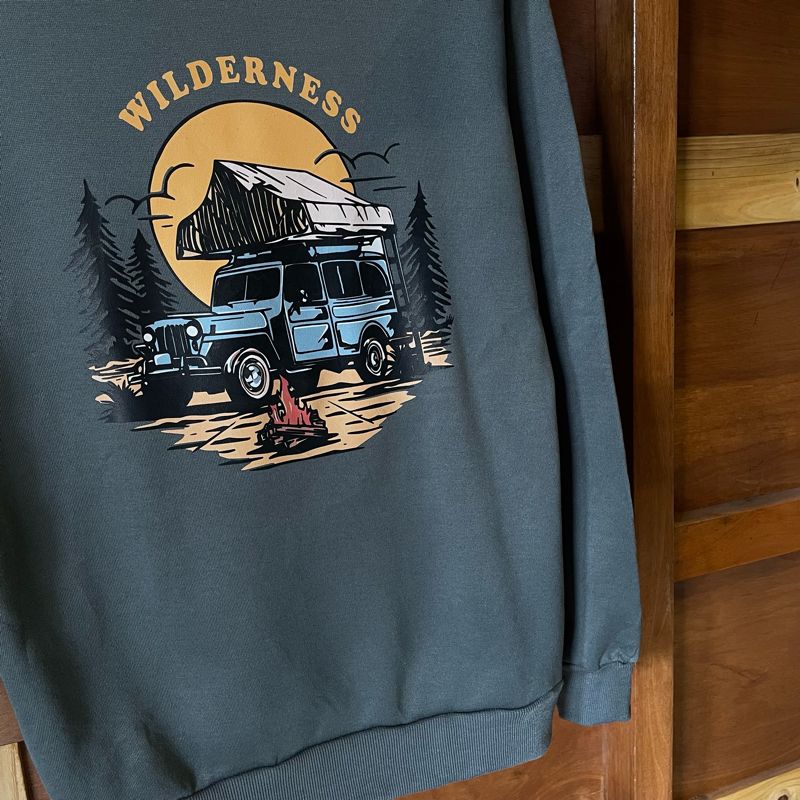Wilderness Logo print Hoodie, foto 5