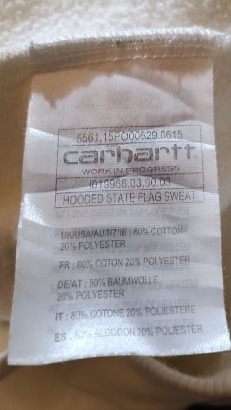 Hoodiee carhartt state flag, foto 6