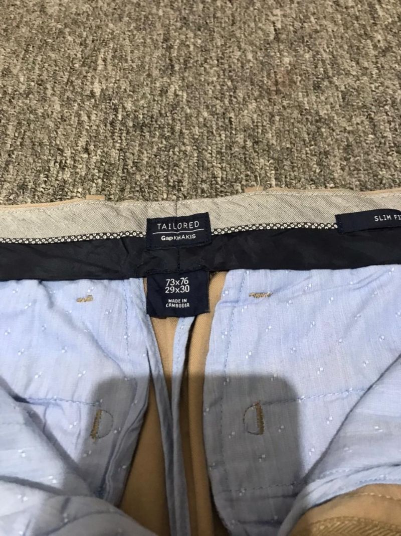 GAP Pants Khakis (slimfit), foto 4